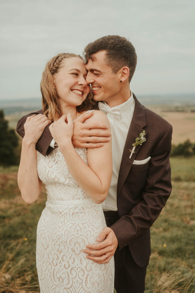 Braut und Bräutigam